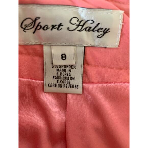 Sport Haley skort pinks and green retro print size 8 women's - Picture 2 of 11